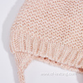Baby autumn and winter single-layer knitted beanie hat